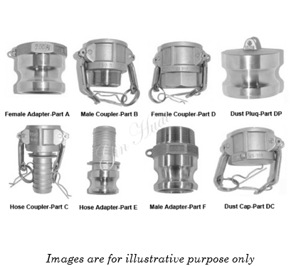Aluminium Camlock Coupling BSP